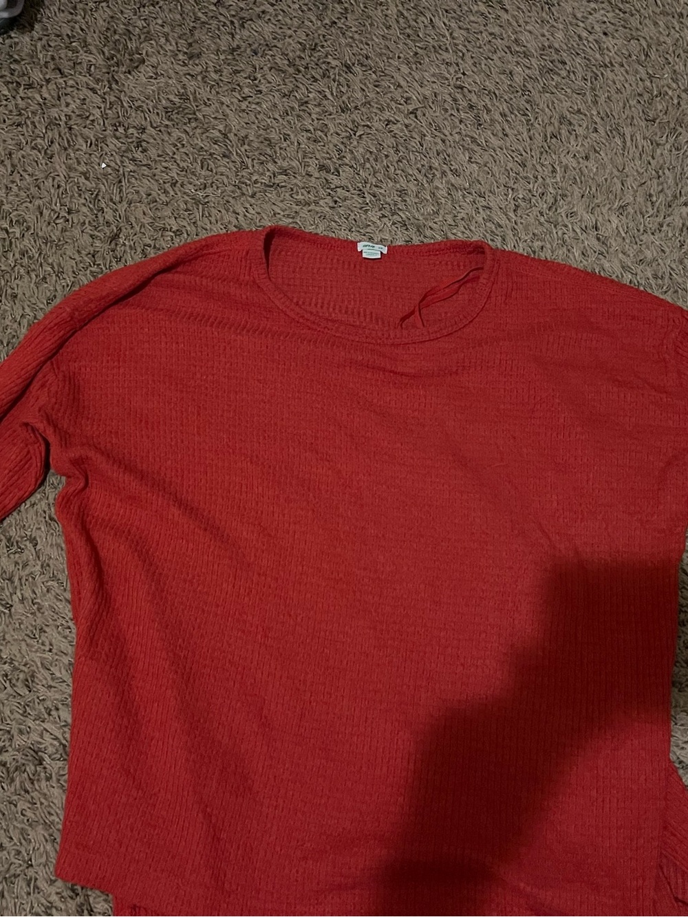 Red Crewneck Shirt